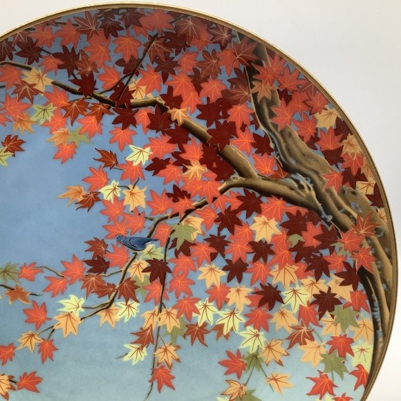 Birds and Flowers of the Orient by Franklin Mint Plates - Picture 4 of 12